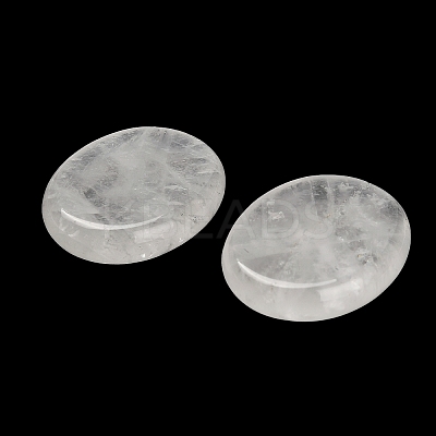 Natural Quartz Crystal Cabochons G-C166-02A-1