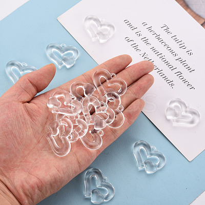 Transparent Acrylic Beads TACR-S154-57B-205-1