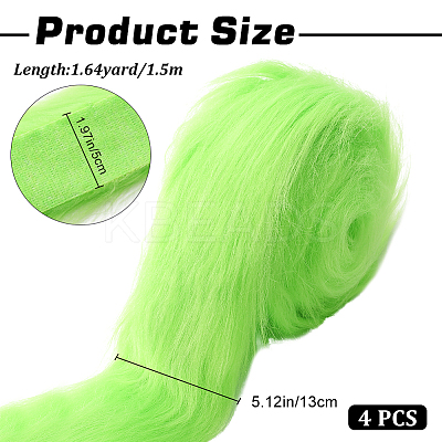 Artificial Wool Fabric for Christmas BJEW-WH0515-12D-1