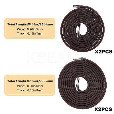 Round Polyester Replacement Elastic Cord for Patio Recliner Chair OCOR-WH0082-107-1