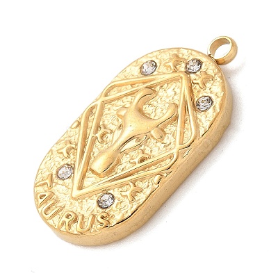 304 Stainless Steel Pendants LS-STAS-F349-03G-07-1