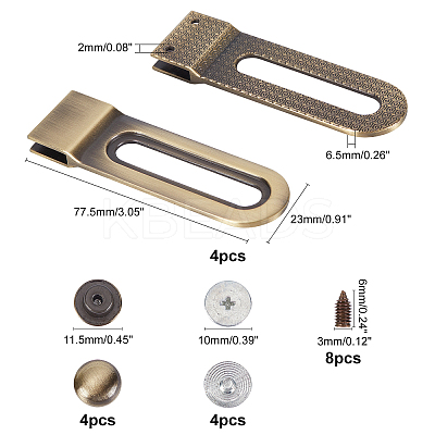 1 Set Aluminium Alloy Slider FIND-CA0002-04C-1