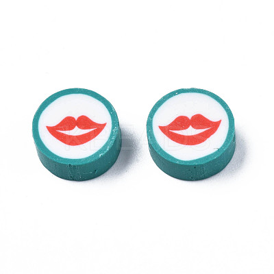 Handmade Polymer Clay Beads X-CLAY-N011-44A-1
