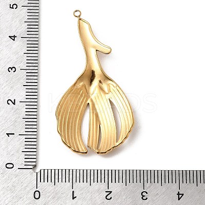 304 Stainless Steel Pendants STAS-B120-04G-03-1