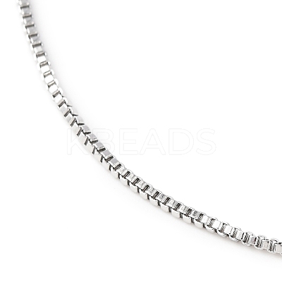 Tarnish Resistant Stainless Steel Slider Necklace Making AJEW-JB00476-1