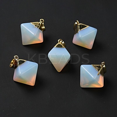 Opalite Pendants G-P474-03G-01-1