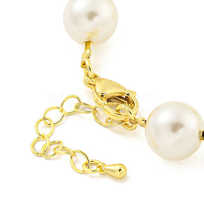 Rack Plating Brass Twisted Link Chain Bracelets BJEW-P322-19G-1