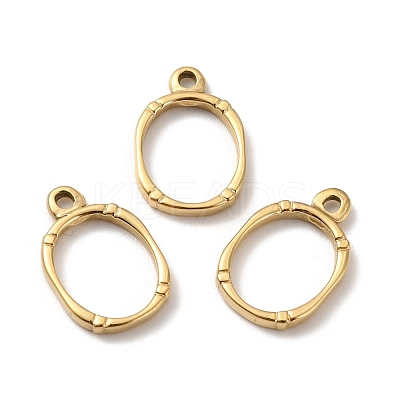 Ion Plating(IP) 304 Stainless Steel Pendants STAS-H165-09G-1
