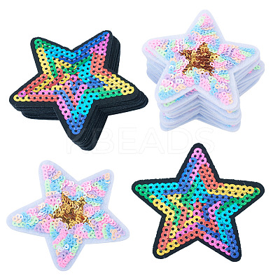 24Pcs 2 Colors Polyester Heat Transfer Vinyl Sheets PATC-TA0001-16-1