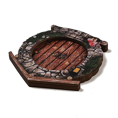 Miniature Wooden Garden Door MIMO-PW0001-172N-1