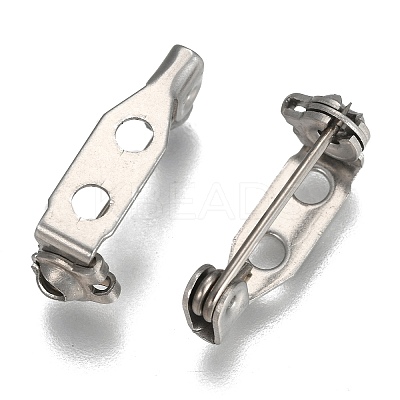 Tarnish Resistant 304 Stainless Steel Brooch Findings Sets LS-STAS-G137-52P-04-1