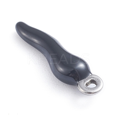 304 Stainless Steel Pendants STAS-I148-02P-09-1