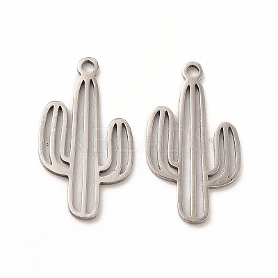 Non-Tarnish 201 Stainless Steel Pendants STAS-E188-11P-1