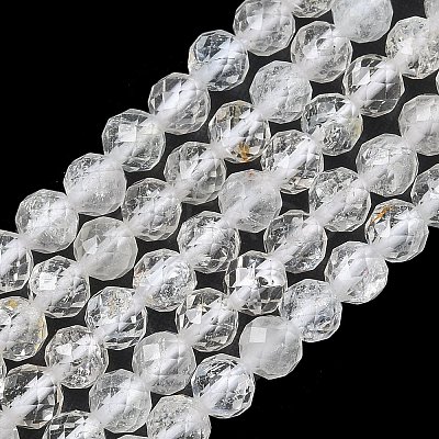 Natural White Topaz Beads Strands G-L651-C15-5mm-1
