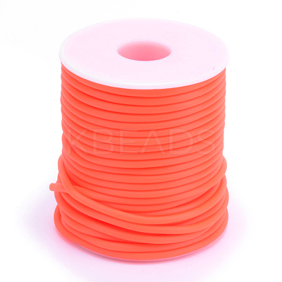 Hollow Pipe PVC Tubular Synthetic Rubber Cord RCOR-R007-3mm-04-1