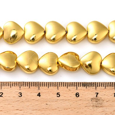 Electroplate Glass Beads Strands EGLA-H109-12F-04-1