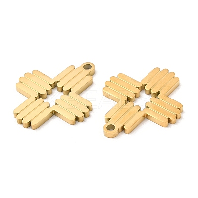 Ion Plating(IP) 316L Surgical Stainless Steel Pendants STAS-D078-25G-1
