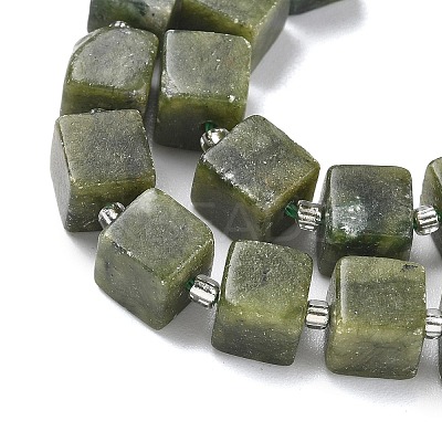 Natural Southern Jade Beads Strands G-D338-A19-1