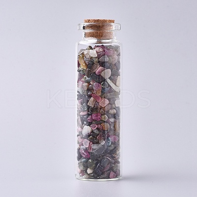 Glass Wishing Bottle DJEW-L013-A20-1