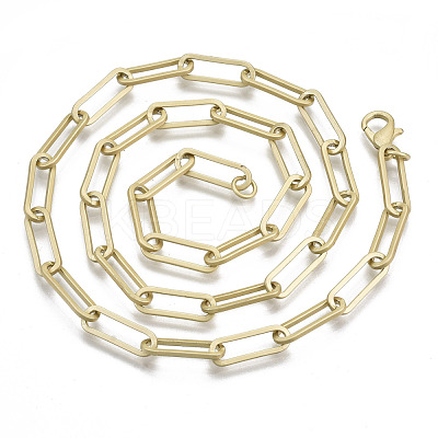 Brass Paperclip Chains MAK-S072-14D-MG-1