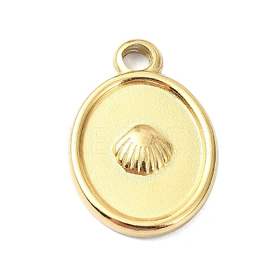 Ion Plating(IP) 304 Stainless Steel Pendants STAS-B058-07G-01-1