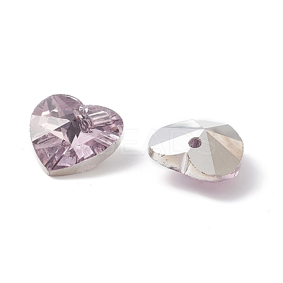 Faceted Glass Charms RGLA-L026-B11-1