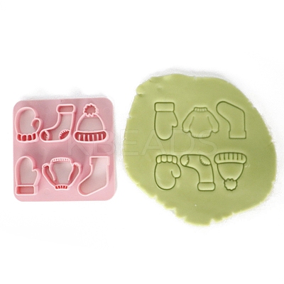 Christmas Theme ABS Plastic Plasticine Tools X-CELT-PW0003-003C-1