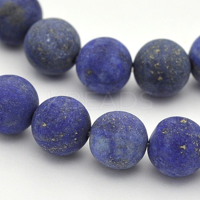 Natural Lapis Lazuli Round Beads Strands LS-G-D660-6mm-1