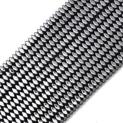 Electroplate Non-magnetic Synthetic Hematite Beads Strands G-O009-B01-1