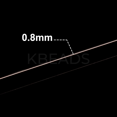 Matte Round Aluminum Wire AW-BC0003-30D-0.8mm-1
