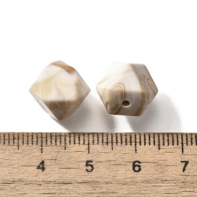 Acrylic Beads OACR-A036-01E-1