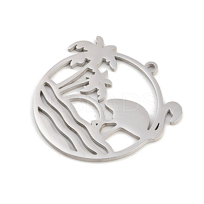 201 Stainless Steel Pendants LS-STAS-I344-03P-1