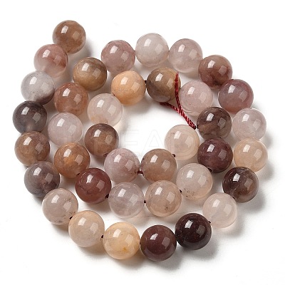 Natural Strawberry Quartz Beads Strands G-H298-A03-04-1