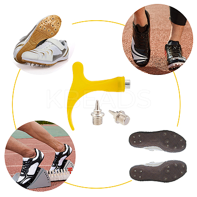 51Pcs 2 Styles Track Shoes DIY Accessories DIY-GF0005-11-1