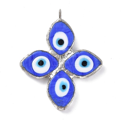 Handmade Lampwork Big Pendants LAMP-C009-02P-01-1