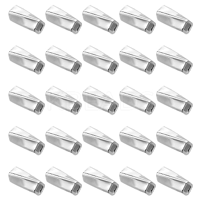 40pcs 925 Sterling Silver Tube Beads STER-PH0002-63-1