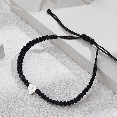 1Pc Adjustable Nylon Cord Braided Bracelets for Women Men BJEW-LP0001-34Z-P-1