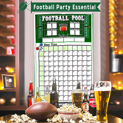 Football Pool Wall Poster AJEW-WH20077-012B-1
