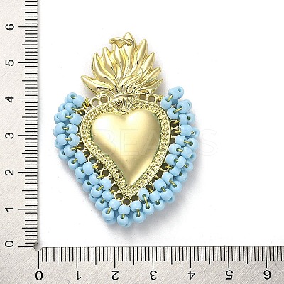 Rack Plating Brass Pendants FIND-Z018-01-1