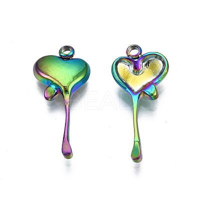 Ion Plating(IP) 304 Stainless Steel Pendants STAS-S119-111-1