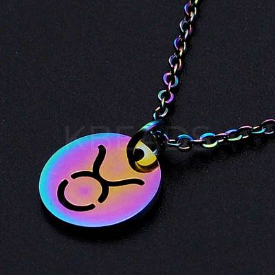 201 Stainless Steel Pendants Necklaces LS-NJEW-S105-JN627-2-1