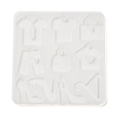 Shoes Clothes Hanger Bag Pendant DIY Silicone Molds SIMO-C012-01B-1