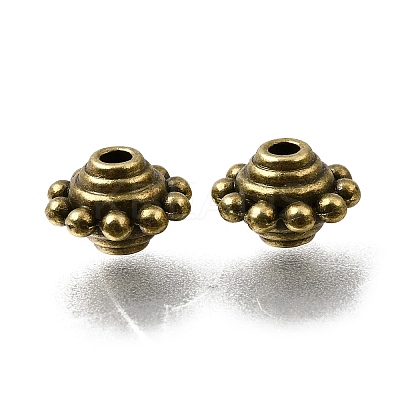 Tibetan Style Alloy Beads AL-CBA3B63-03AB-1