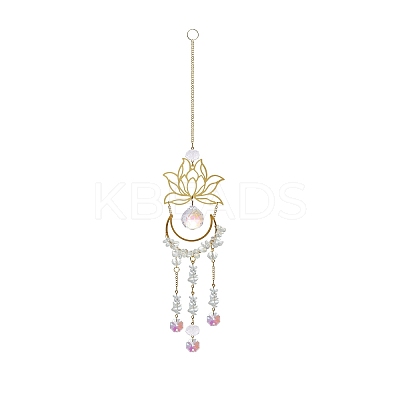 Lotus Glass Suncatchers PW-WG72772-01-1