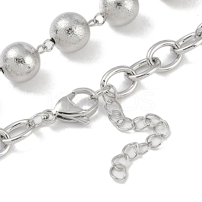 Brass Micro Pave Clear Cubic Zirconia & Plastic Pearl Pendant Necklaces NJEW-H028-03P-1