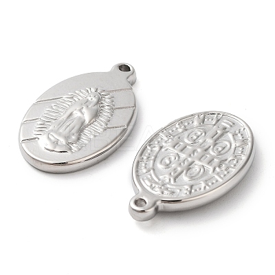 Non-Tarnish 304 Stainless Steel Pendants STAS-L022-369P-1