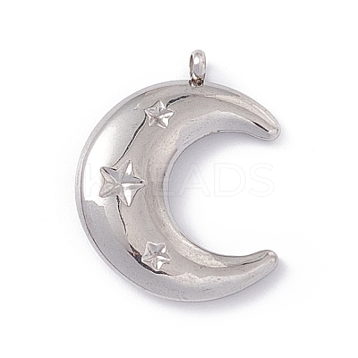 Non-Tarnish 304 Stainless Steel Pendants LS-STAS-E173-01P-1