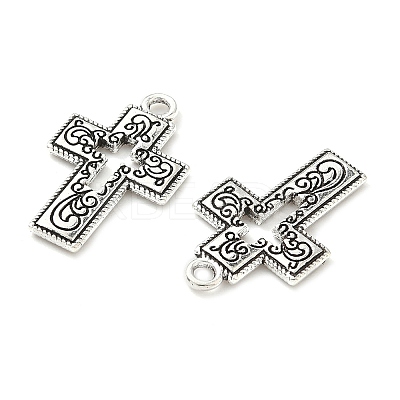 Tibetan Style Alloy Pendants FIND-B050-12AS-1