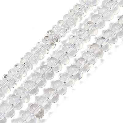 Natural Quartz Crystal Beads Strands G-G162-B01-01-1