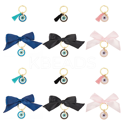 Evil Evil Enamel Pendant Keychain KEYC-AB00004-1